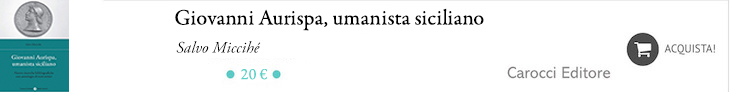 Salvo Micciché, Giovanni Aurispa, umanista siciliano, Carocci Editore